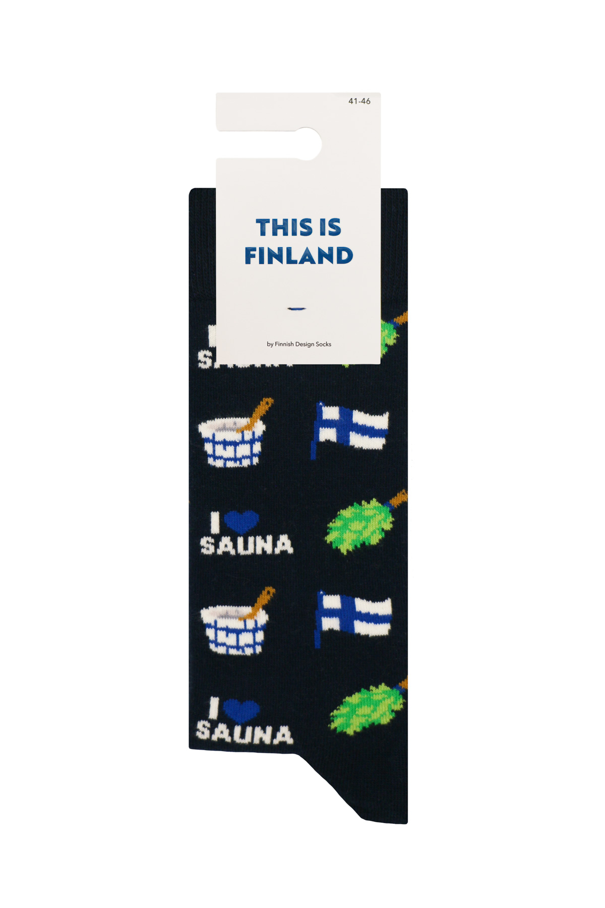 I Love Sauna Navy -sukka