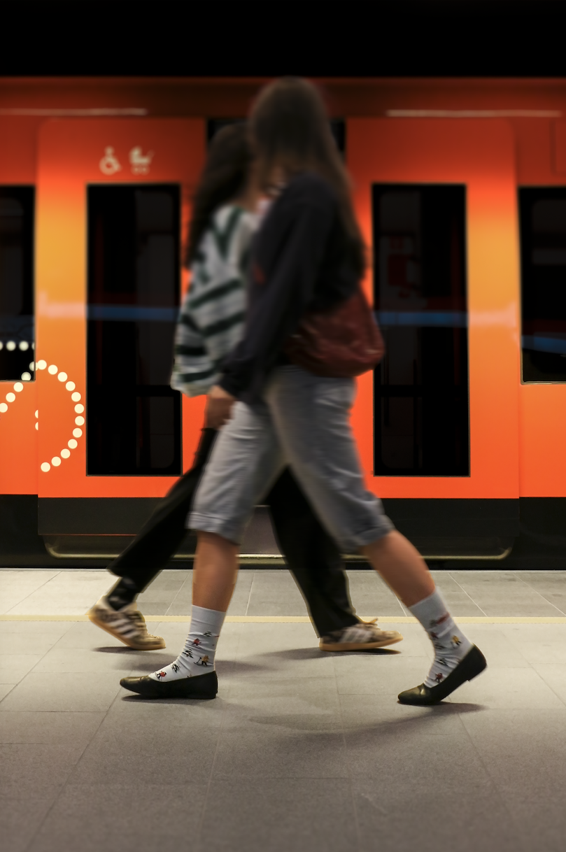 Helsingin metro asemalla